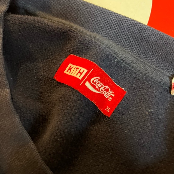 Kith x Coca Cola Crewneck Size XL - Picture 2 of 2